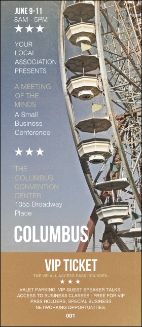 Columbus VIP Pass