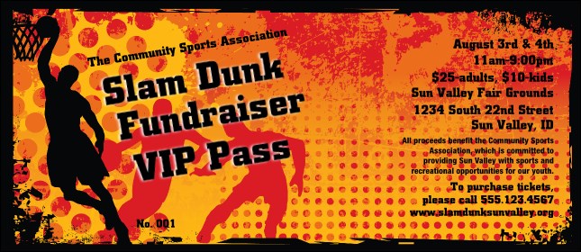 Basketball Dunk VIP Pass