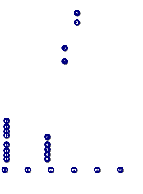 Martial Arts Logo Flyer Front Field Markers