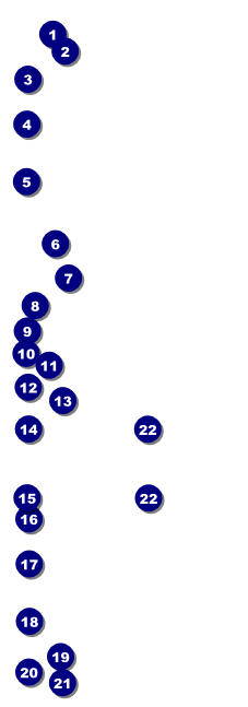 Music Festival Event Ticket Front Field Markers