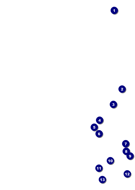 Valentine Heart Club Flyer Front Field Markers