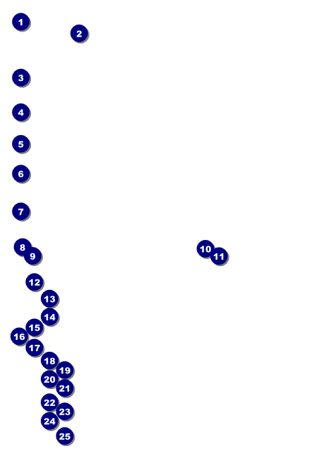 White Ribbon Club Flyer Front Field Markers